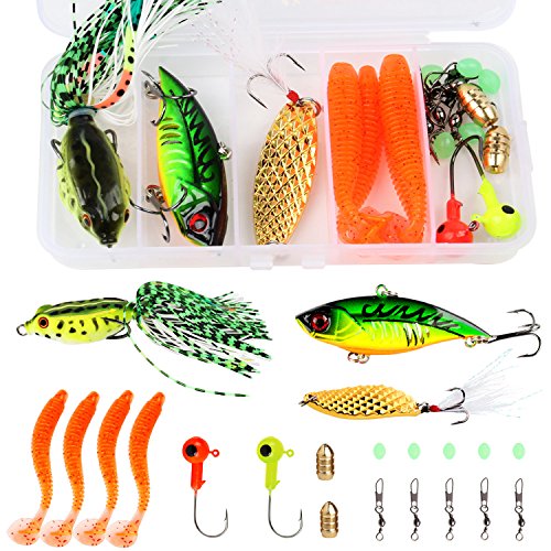 Sougayilang Fishing Rod Reel Combo with Telescopic Fishing Pole Spinning Reel Carrier Bag for Travel Saltwater Freshwater ...
