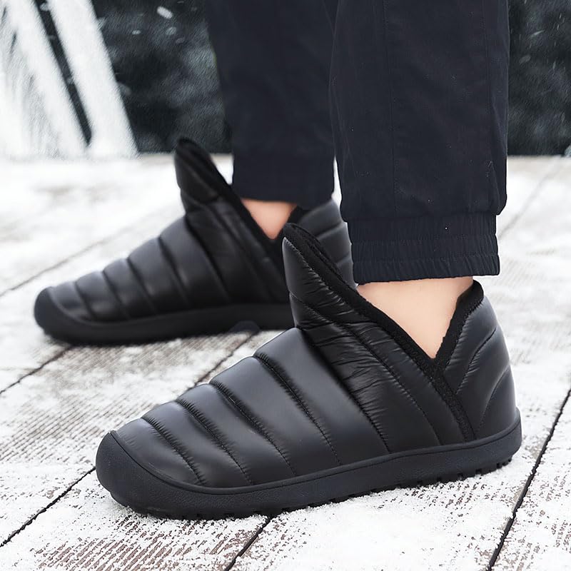 Womens Mens Barefoot Boots Shoes Winter Snow Warm Boots Zero Drop Sole