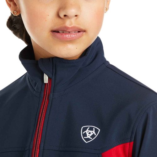 ARIAT Women's New Team Softshell Jacket - Black/Mirage, 1X