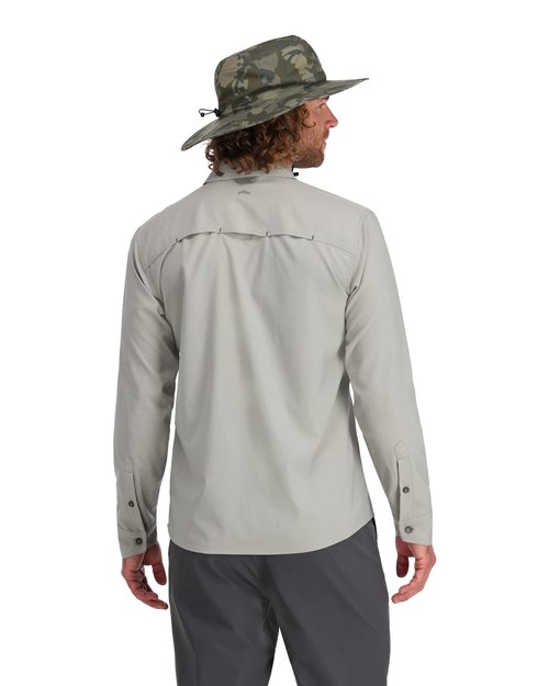 Simms Men's Challenger Long Sleeve Shirt - Cinder - Large
