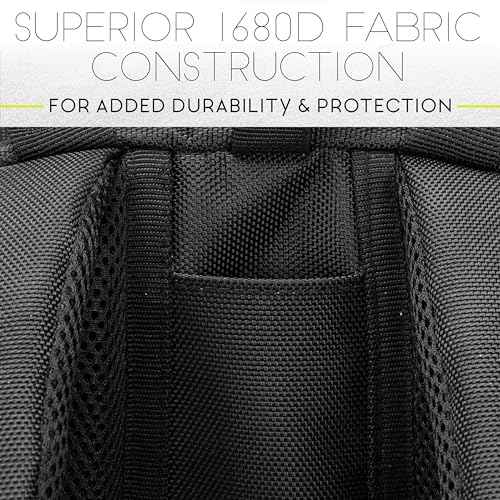 Franklin Sports Deluxe Competition Pro Pickleball Backpack - Holds Paddles, Pickleballs & Accessories - Elite Nylon Fabric
