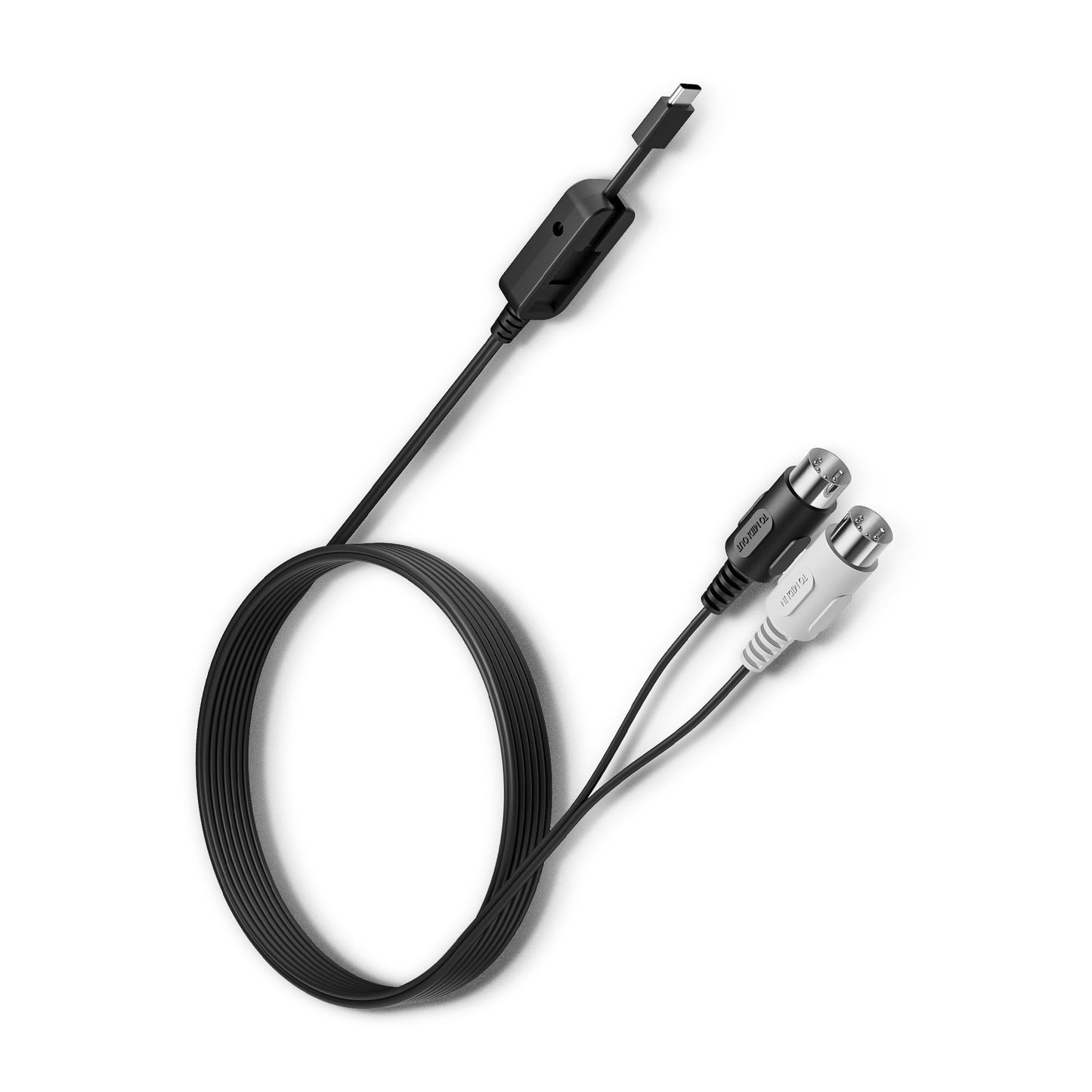 CME C2MIDI Pro - Dual-Purpose USB-C MIDI Cable with Filter, Mapper & Router - Plug & Play USB-to-MIDI Interface - Smart Standalo
