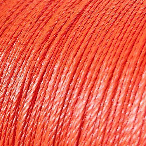 ASR Tactical Braided Kevlar 200lb Strength Survival Cord Rope - 50ft Red