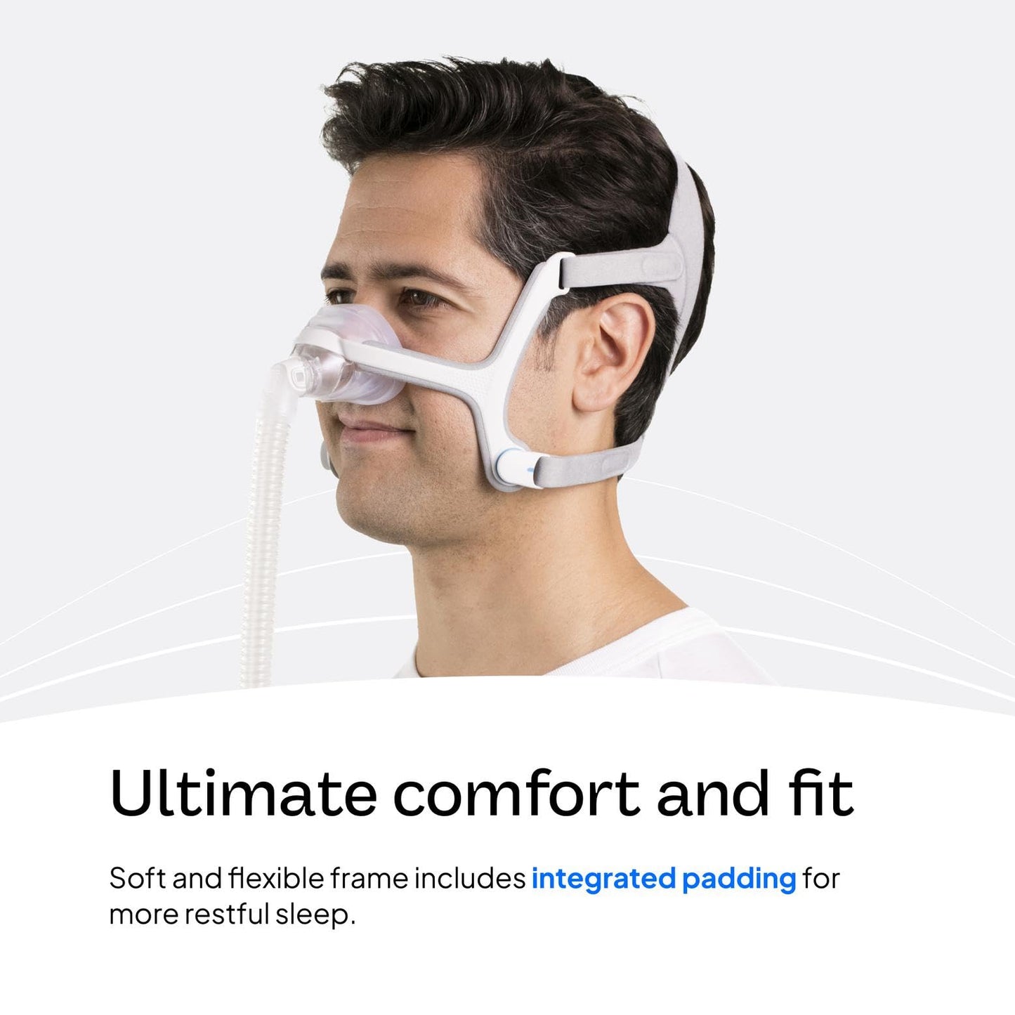 Resmed AirFit N20 Frame System - for Nasal CPAP Mask - Replacement CPAP Accessories - Without Headgear - Large