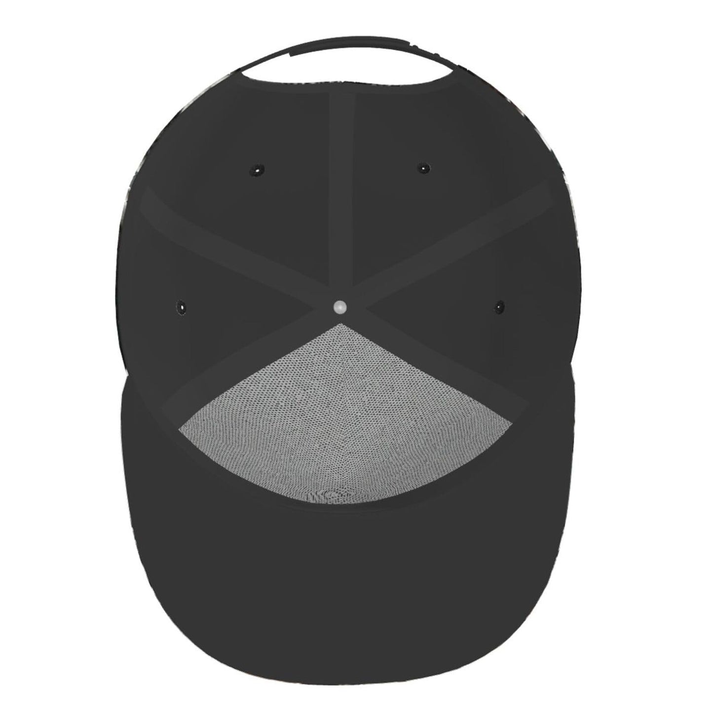 Playing Cards Grim Reaper Skull Unisex 3D Printing Classic Baseball Cap Snapback Flat Bill Hip Hop Hats Black