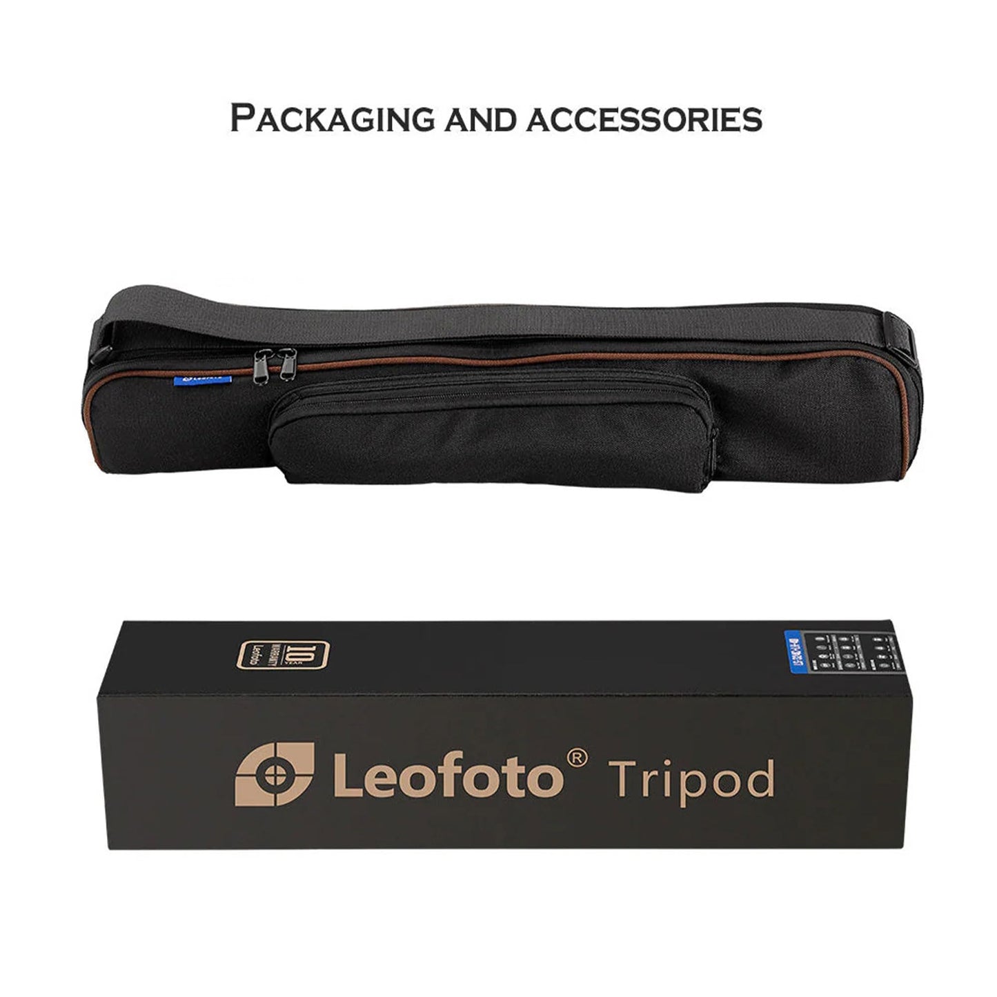 Leofoto Professional Camera Tripod, 50" Compact Carbon Fiber Tripod for DSLR Video Camcorder, 4 Leg Sections, 360° Ball Head, Max Load 8KG/18Lb (LS-254CX+LH-36LR)