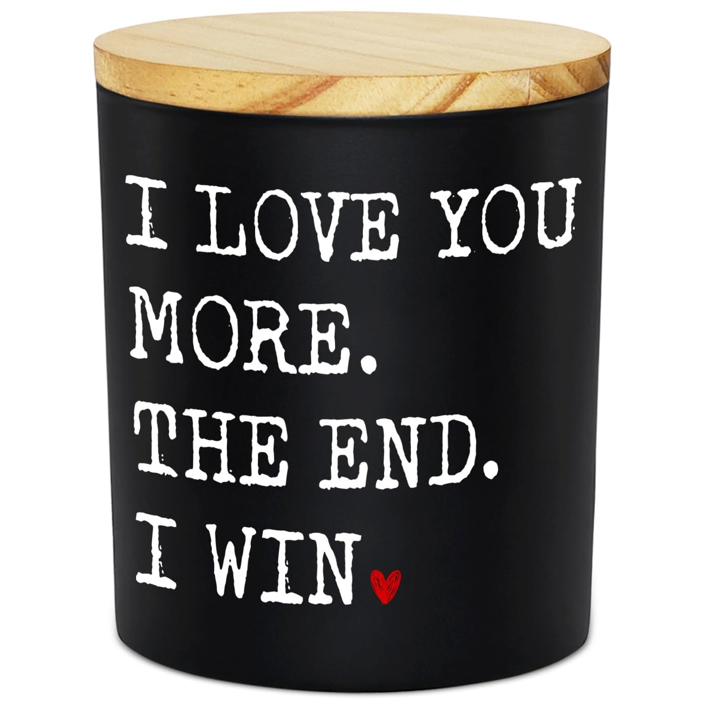 Anniversary Wedding Gifts for Women Men - I Win Long Lasting Vanilla Lavender Scented Candle 10 oz - Christmas Birthday Gifts for Him Her, Couple Gift for Boyfriend Girlfriend Husband Wife