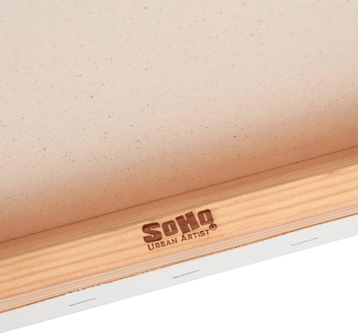 SoHo Urban Artist, 10x20 Heavyweight Stretched Cotton Canvas for Painting - 1.5" Deep- 3 Pack, Triple Primed, 100% Cotton Canvas, Archival, Universal Primed for Oil, Acrylic, Alkyd, Mixed Media