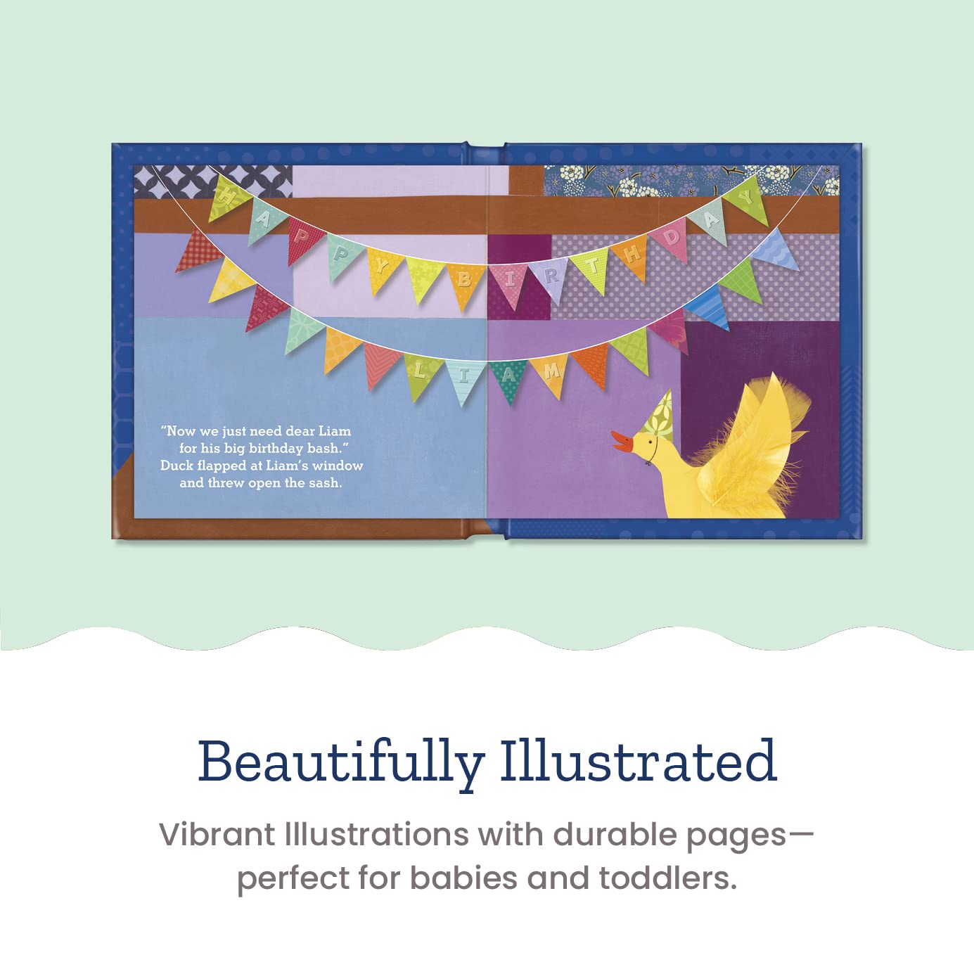 I See Me! Baby's First Birthday for Boys - Personalized Children's Story