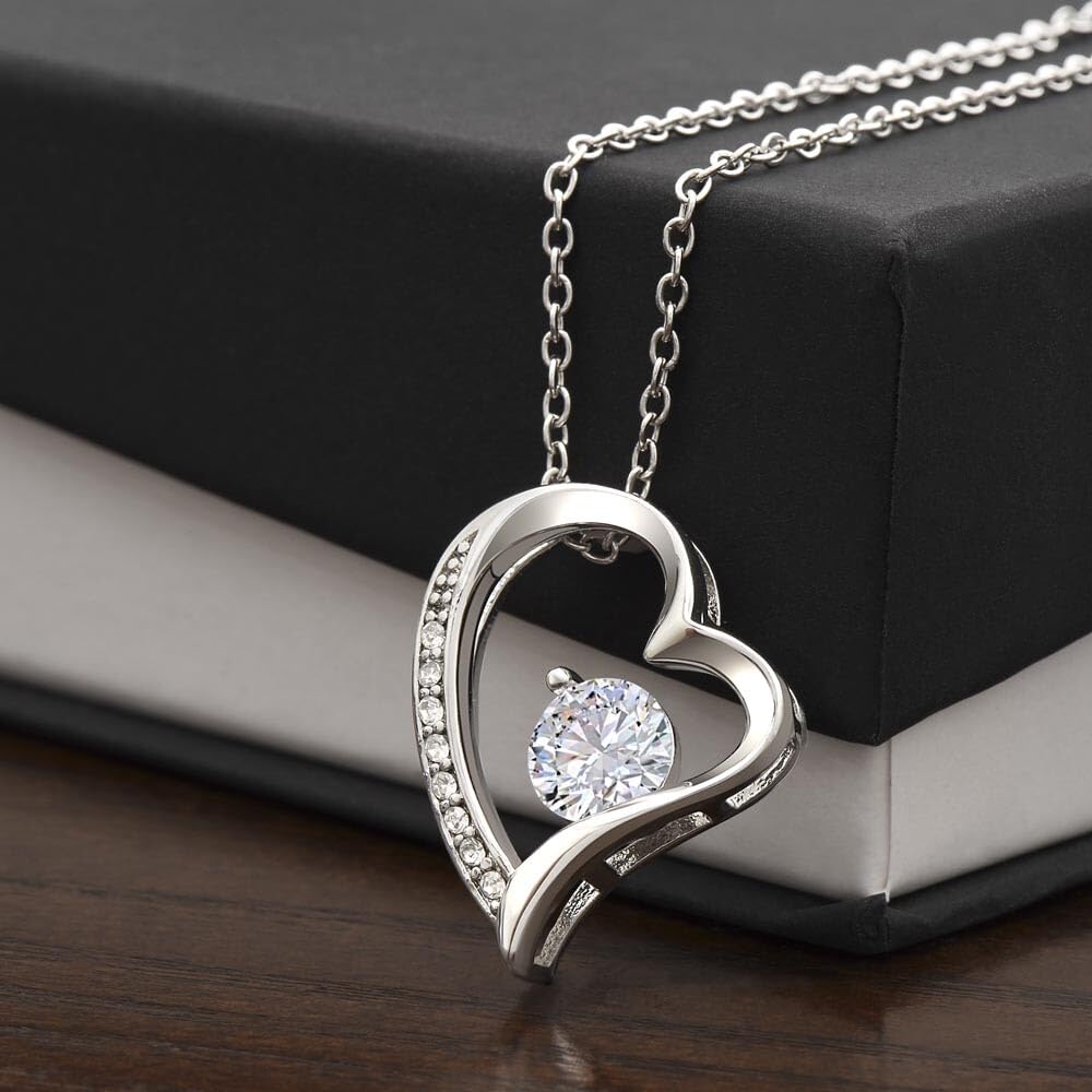 To My Future Wife Necklace From Husband, Soulmate Necklace For Women, Future Wife Jewelry, Birthday, Christmas, Valentine Gifts For Girlfriend Message Card #1