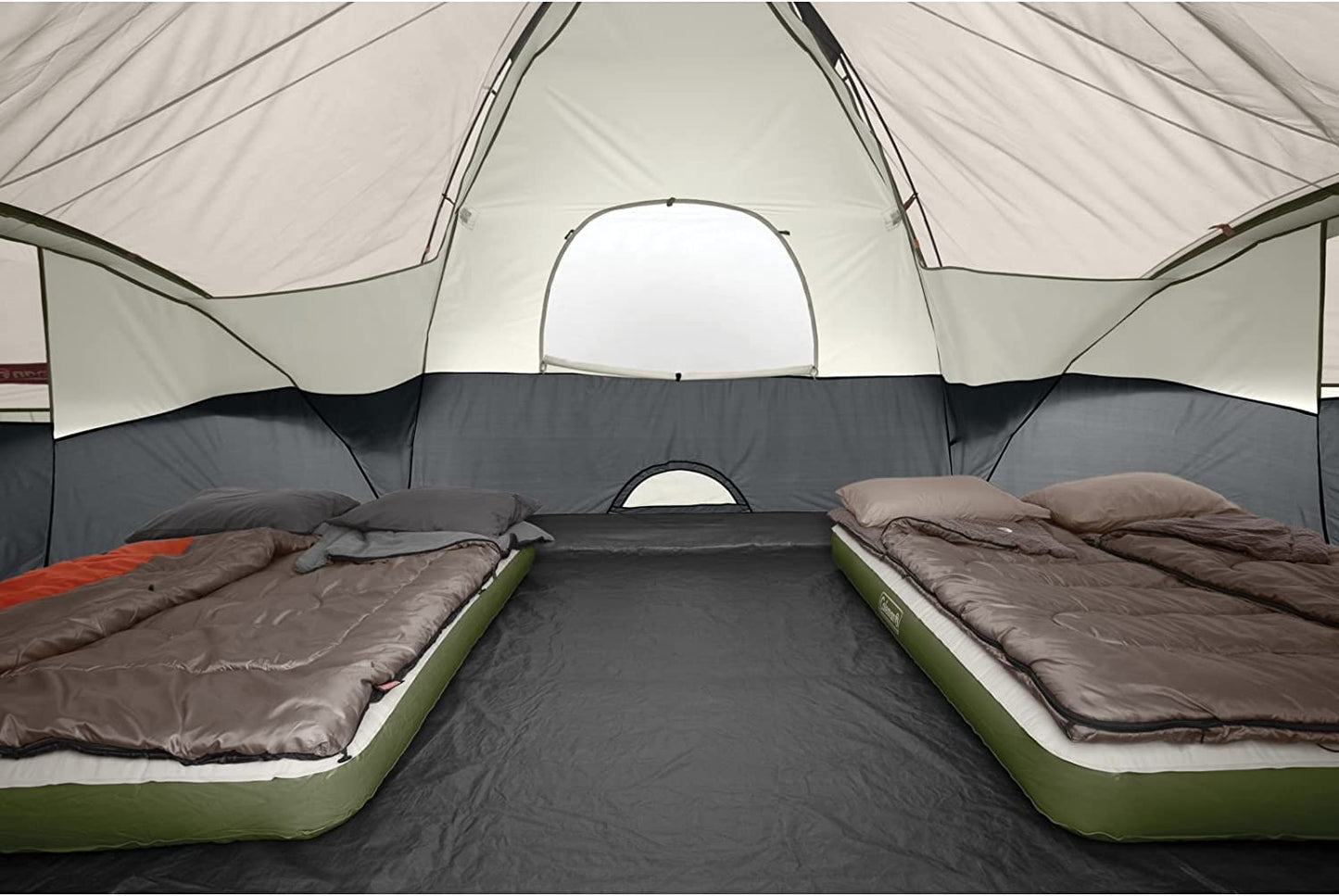 Coleman 8-Person Tent for Camping | Red Canyon Car Camping Tent, Black
