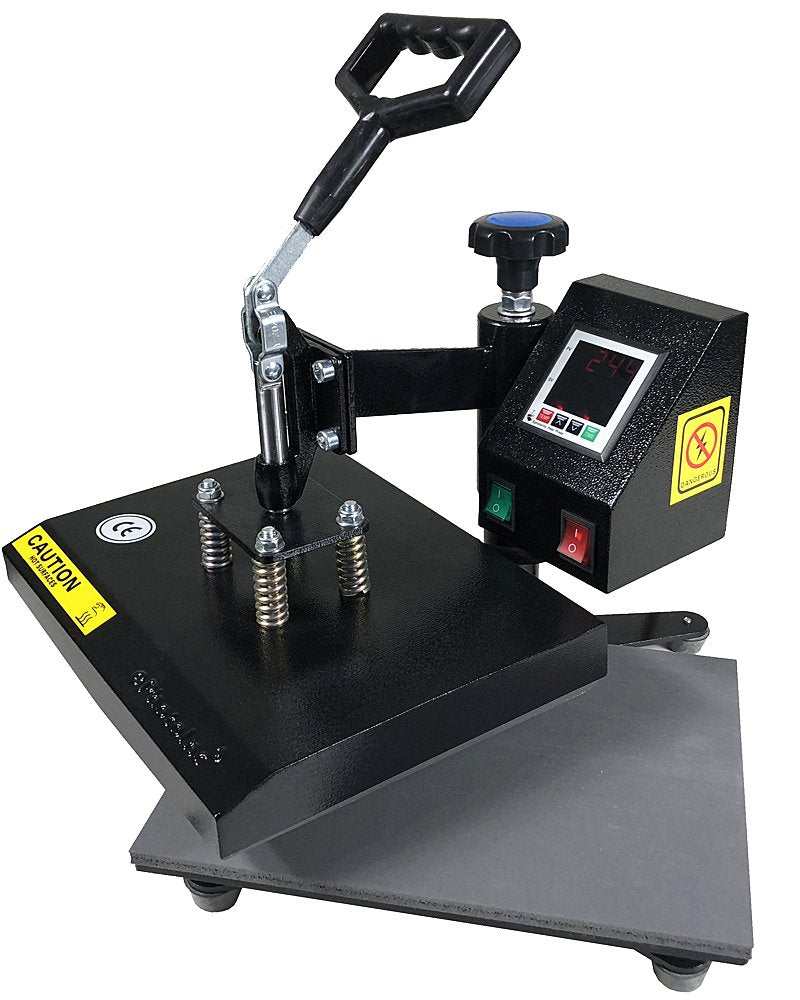 ePhotoInc New Digital 9" x 12" Swing Away Digital Heat Press Machine Transfer Sublimation T-Shirt Press EPH10BU