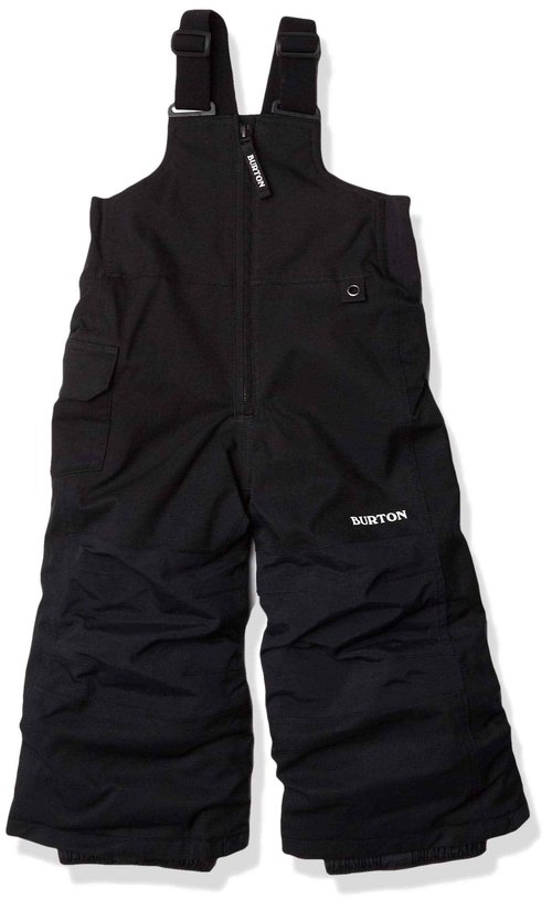 Burton Youth Toddlers' Maven Water Proof Snow Bib Pants (Toddler, 18m, Black)
