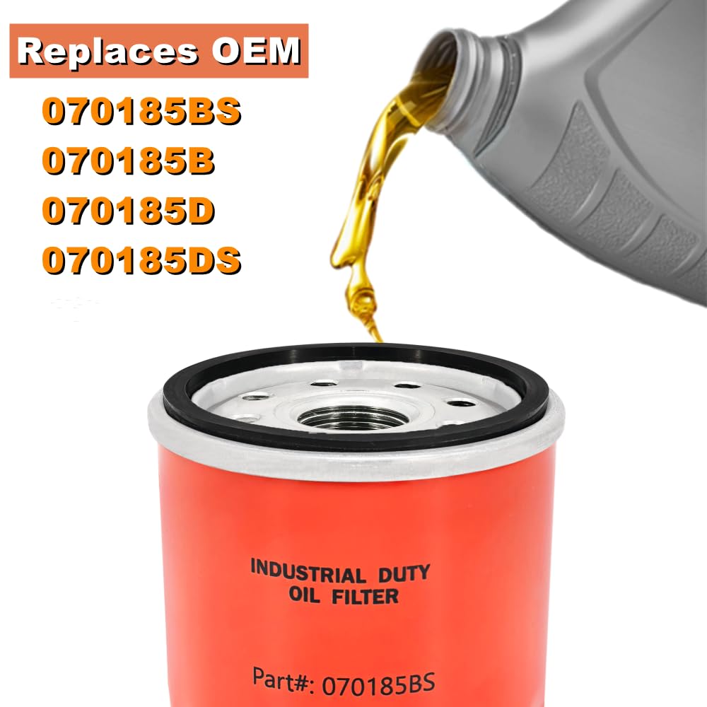 Gewxgzo 75Mm 070185Bs Oil Filter Replaces Ge-Nerac 070185B 070185D 070185Ds 070185 70185 Generators (1)
