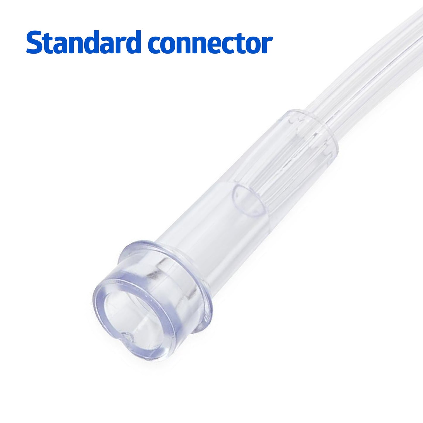 Medline Soft-Touch Adult Nasal Oxygen Cannula with Standard Connectors, 25' Tubing Length for Comfortable and Efficient Oxygen Delivery, Pack of 25