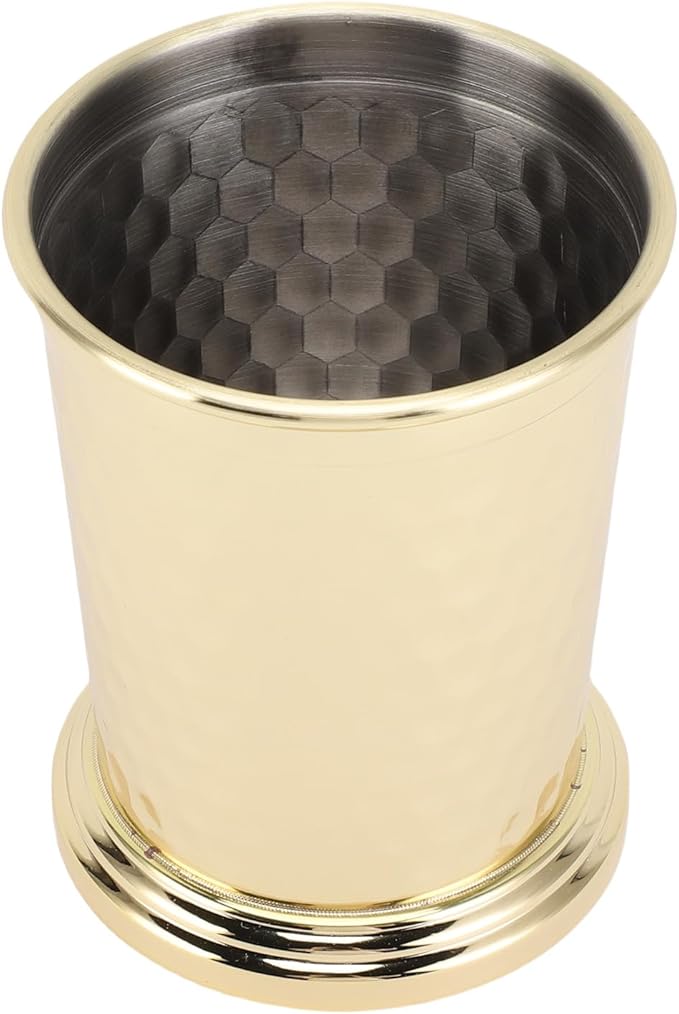 Zerodis 304 Stainless Steel Drinking Cup, Tumblers & Water Glasses Shiny Finish Unbreakable Cocktail Glass Beer Glasses Be...