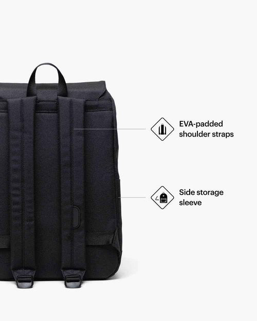 Herschel Supply Co. Retreat Backpack, Black Tonal, Small-17L