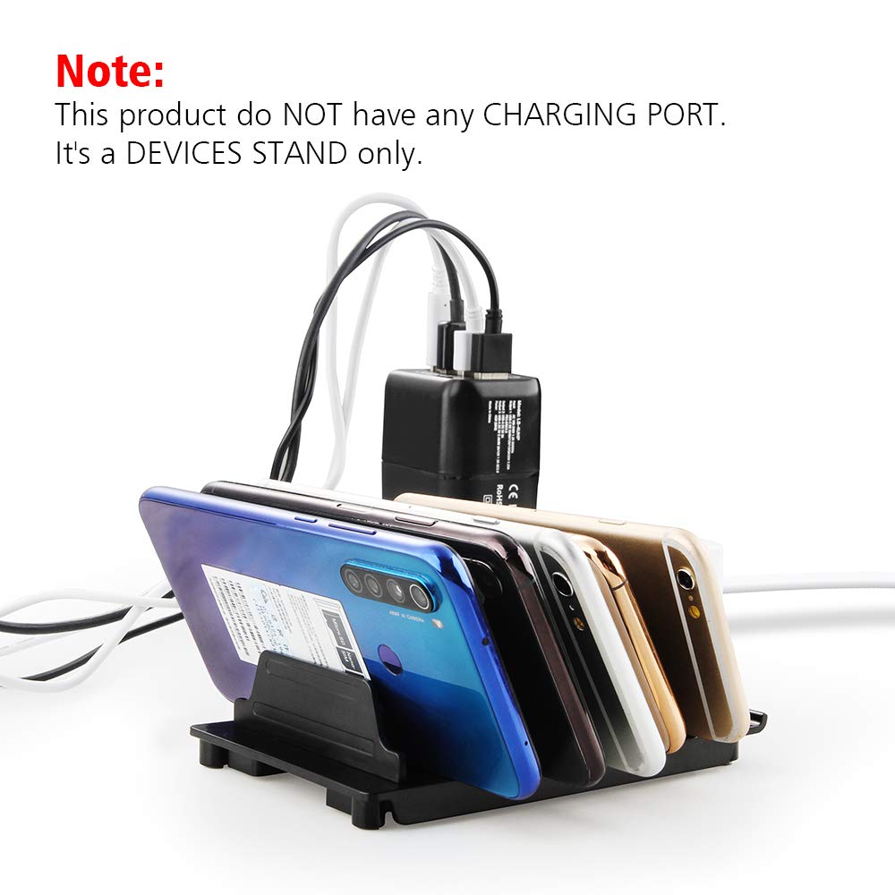 Udoli Adjustable Universal Multi Device Organizer Dock Stand Holder, Tablet Cell Phone Desktop Stand For Iphone Samsung Galaxy G