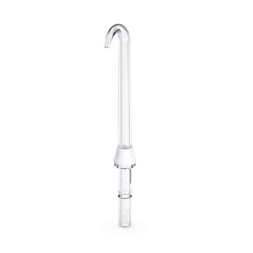 Waterpik Water Flosser for Teeth, Portable Electric Compact for Travel and Home - Nano Plus, WP-320 & DT-100E Implant Denture Replacement Tips Water Flosser Tip Replacement, Clear, 2 Count