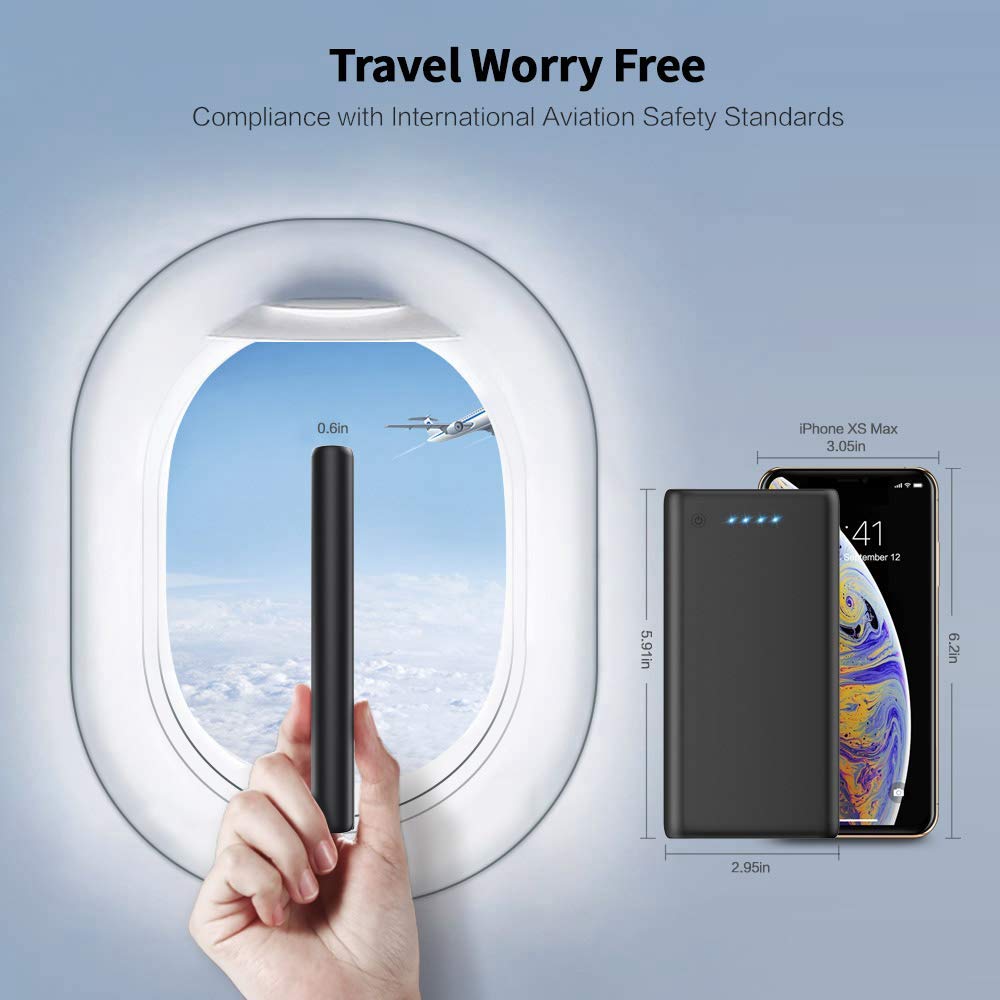 Portable Charger Power Bank 26800mah,Ultra-High Capacity Safer External Cell Phone Battery Pack,2 USB Output High Speed Charging Power bank Compatible with iPhone 16/15/14/13/12 Galaxy Android LG etc