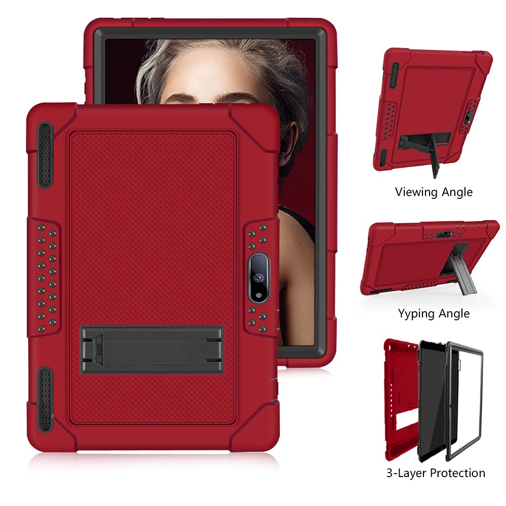 Fiewesey For Pritom M10 Inch Case, Heavy-Duty Drop-Proof Shock-Resistant Kids Friendly Protective Case For Quntico Y10/Voger Pri