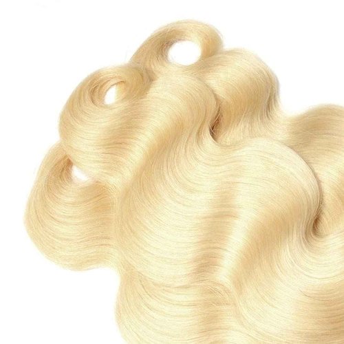 Habiliana Bundles Human Hair 18 20 22 Inch Body Wave Blonde 613 Human Hair Bundles 11A Unprocessed Brazilian Virgin Quick Weave Hair Extensions for Black Women