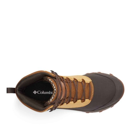 Columbia Mens Expeditionist Shield Waterproof Snow Boot, Curry/Light Brown, 14