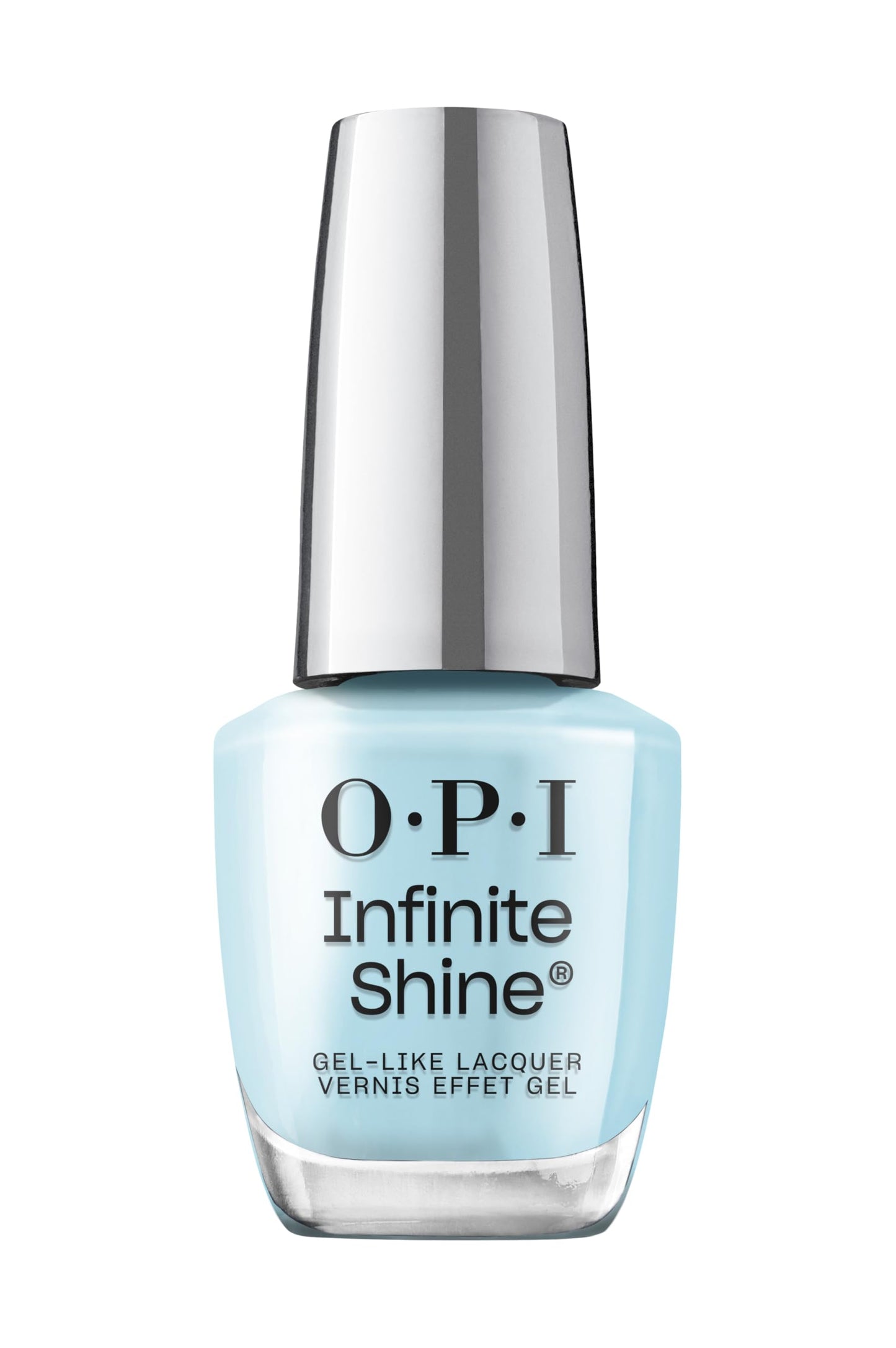 OPI Infinite Shine Totally Tu-blue-ar | Opaque Soft Bright Blue Gray Long Wear Gel Like Crme Nail Polish | What's Your Mani-tude