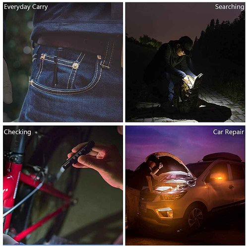 OLIGHT Perun 2 Mini 1100 Lumens Rechargeable LED Headlamp Bundle I3T EOS 180 Lumens Dual-Output Slim EDC Flashlight