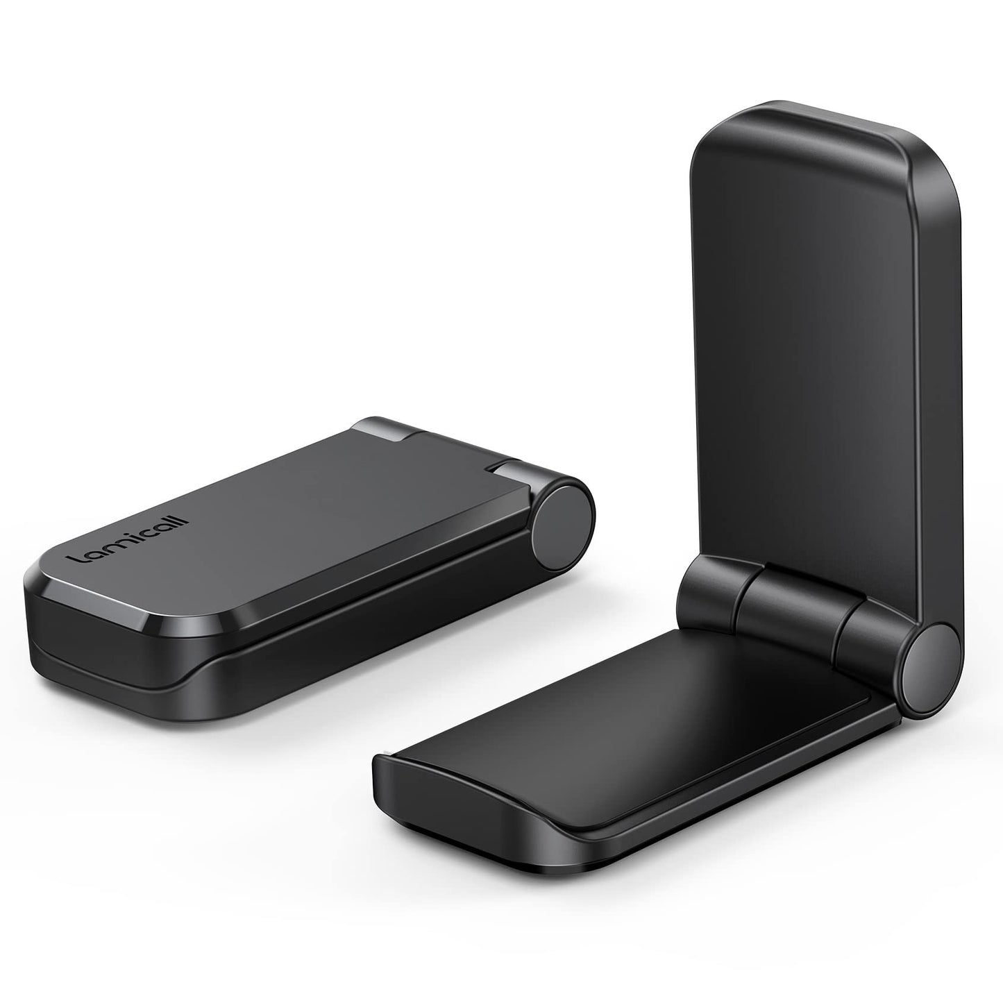Lamicall Headphone Stand, Sticky Headset Hanger - 2 Pack Adhesive Headphone Holder Hook Mount, Headset Holder Clip Under Desk, E