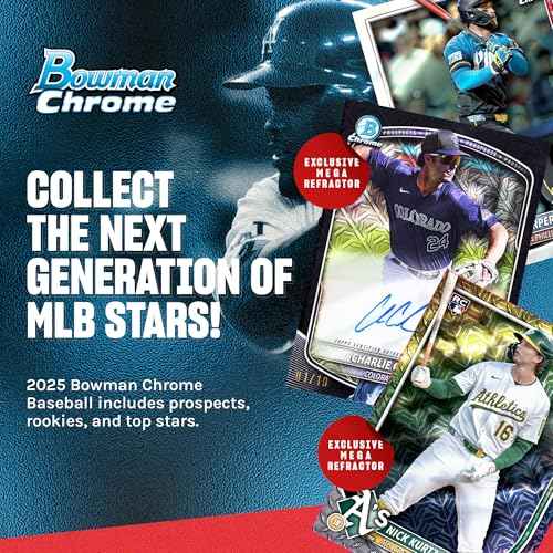 2025 Bowman Chrome Baseball - Factory Sealed - Mega Box
