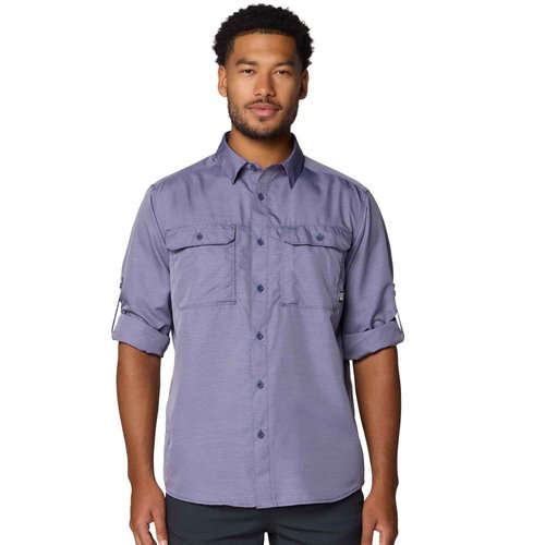 Mountain Hardwear Men's Canyon Long Sleeve Shirt, Dusted Sky, X-Large