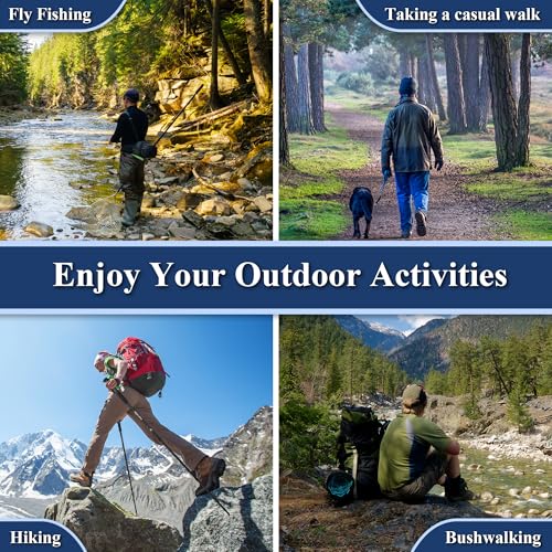TheFitLife Nordic Walking Trekking Poles - 2 Sticks with Anti-Shock and Quick Lock System, Telescopic, Collapsible, Ultral...