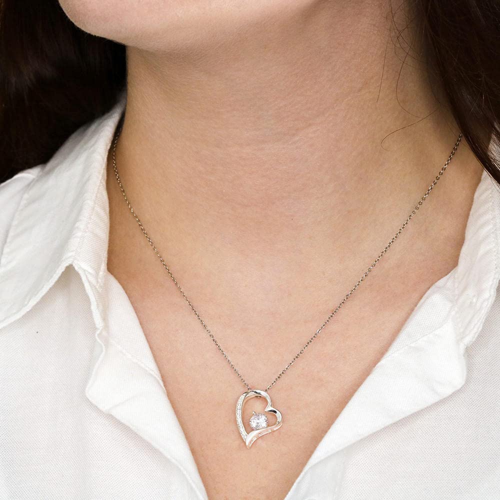 To My Future Wife Necklace From Husband, Soulmate Necklace For Women, Future Wife Jewelry, Birthday, Christmas, Valentine Gifts For Girlfriend Message Card #1