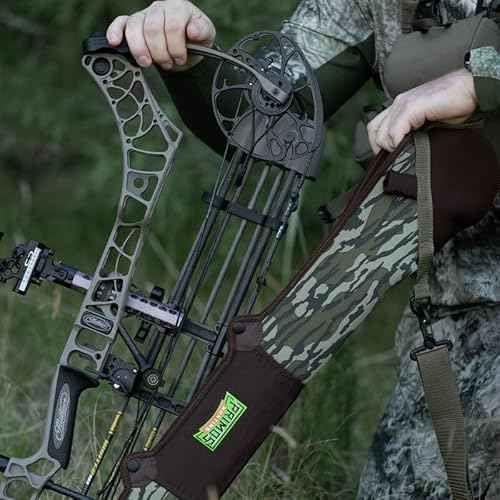 Primos Hunting Neoprene Bow Sling in Mossy Oak Bottomland, Universal Fit Bow Protection with Hands-Free and Feather-Lite