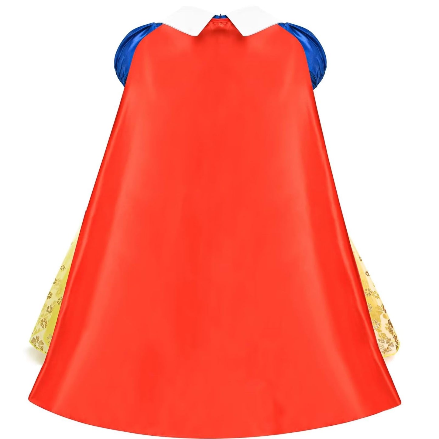 GZ-LAOPAITOU Princess Dresses for Girls Princess Dress Up Costume Kids Halloween Party Cosplay Costume with Cape