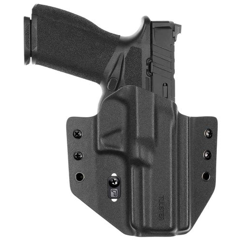 Tulster OWB Contour Kydex Holster in Right Hand fits: Springfield Armory Echelon | Optic Compatible Outside The Waistband Concealed Carry