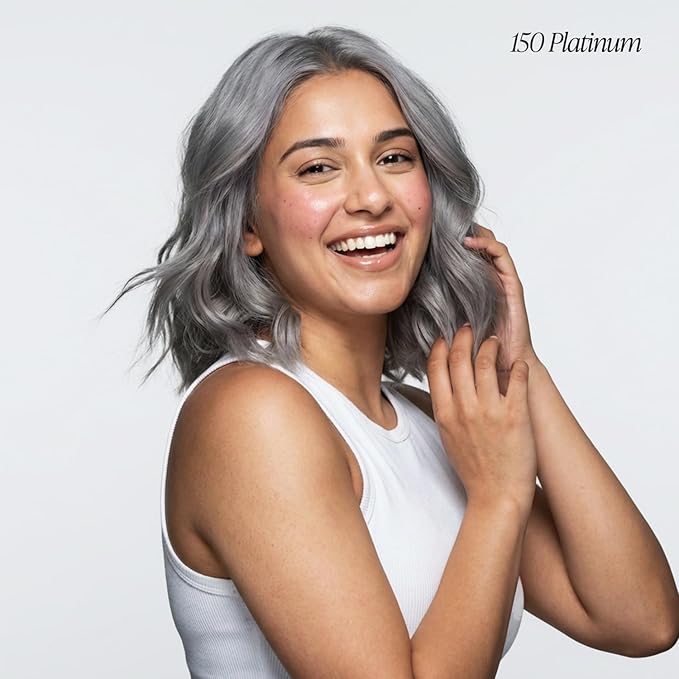 Adore Semi Permanent Hair Color (150 Platinum) | Vegan & Cruelty-Free Gray Hair Dye | No Ammonia, No Peroxide, No Alcohol | 4 Fl Oz (Pack of 1)