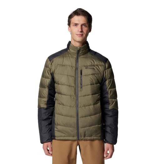 Columbia Men's Labyrinth Loop II Jacket, Stone Green/Shark, 2X Tall