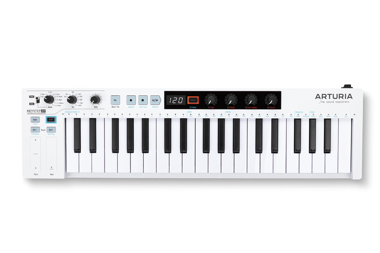 Arturia Keystep 37 Controller & Sequencer Usb/Midi/Cv Keyboard Controller