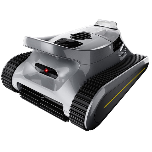 (2026 New) Robotic Pool Cleaner - Pool Vacuum 180W Brushless Motor, 48,000Pa Suction, Wall Climbing, AI-Powered Path Sonar Navigation, 3 Modes Robot for Inground & Above-Ground Pools Up to 2150 Sq. Ft