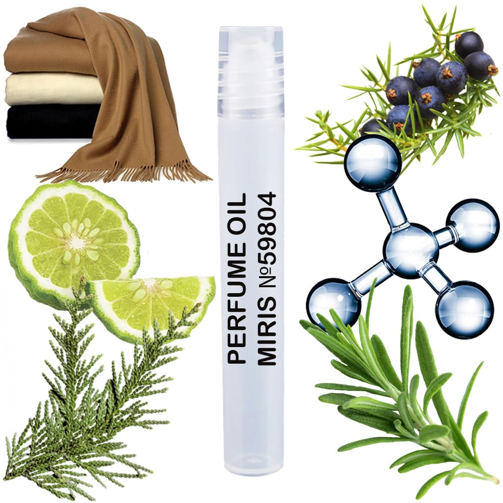 MIRIS No. 59804, Inspired by Escent 05, Long-Lasting Unisex Perfume Oil for Women & Men Roll-On, Rollerball 0.34 Fl Oz / 10 ml
