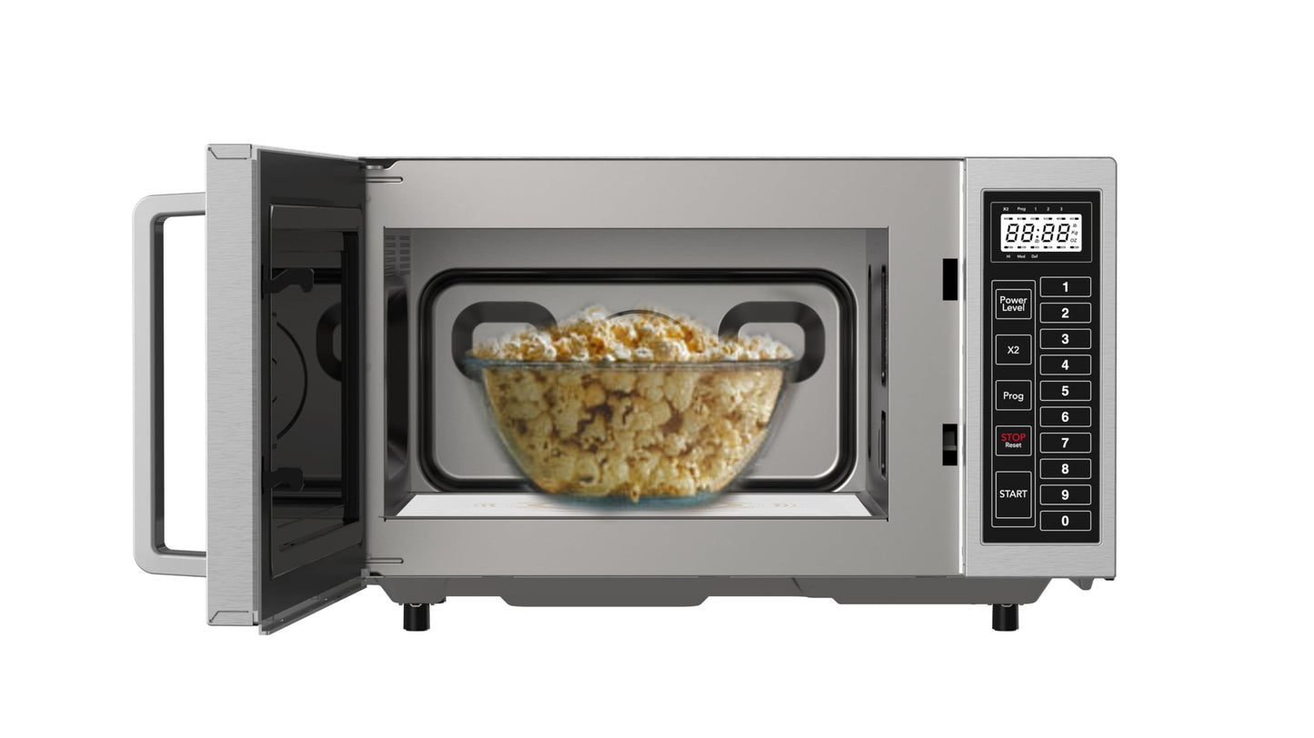 FRIGIDAIRE COMMERCIAL Kitchen Microwave Oven, 0.9 Cu Ft (1000 Watts), NSF certified