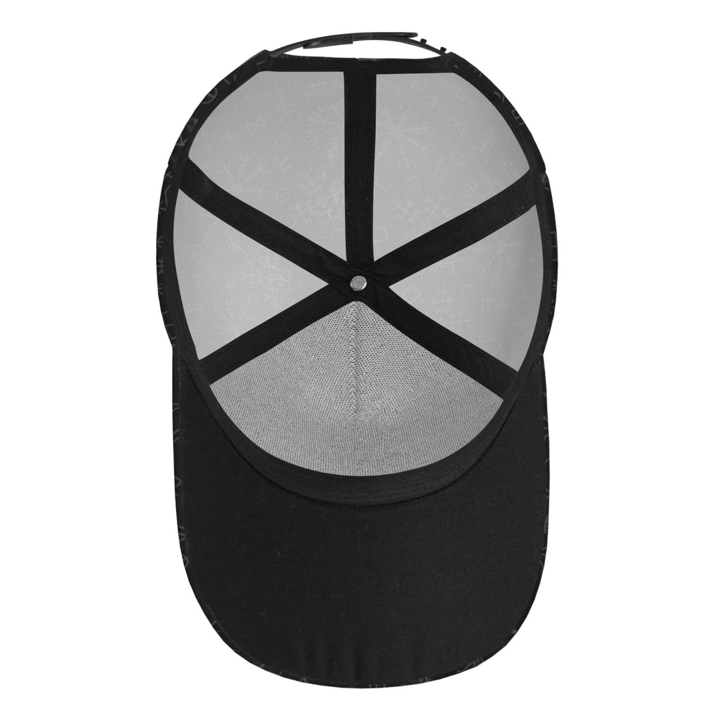 THE PIRATE KING Anime Pirate Captain Baseball Cap Skull Print Hat Halloween Baseball Cap Adjustable for Men and Women Black