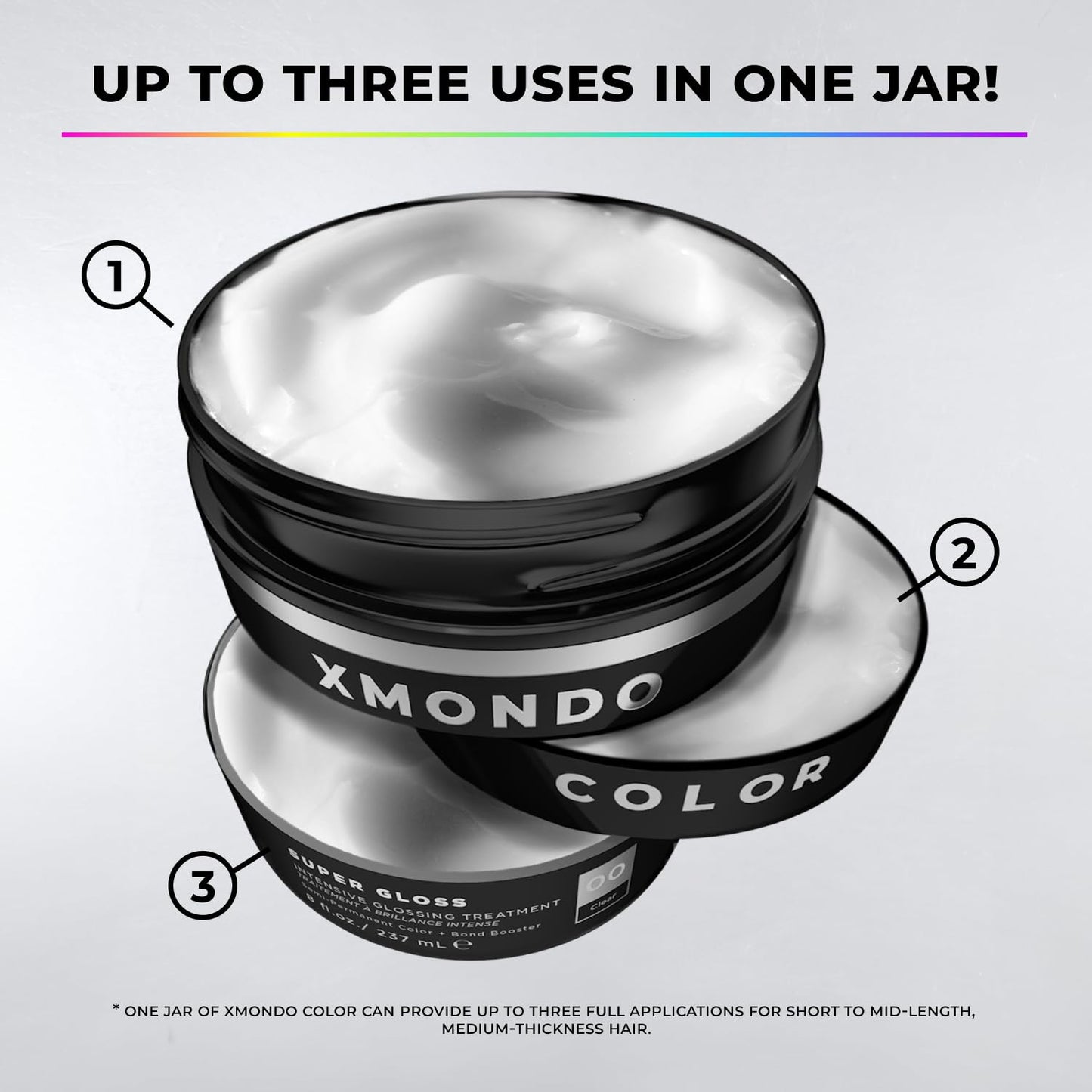 XMONDO Hair Super Gloss Intensive Glossing Treatment | Infused with Bond Booster Technology to Boost Shine & Hyaluronic Acid for