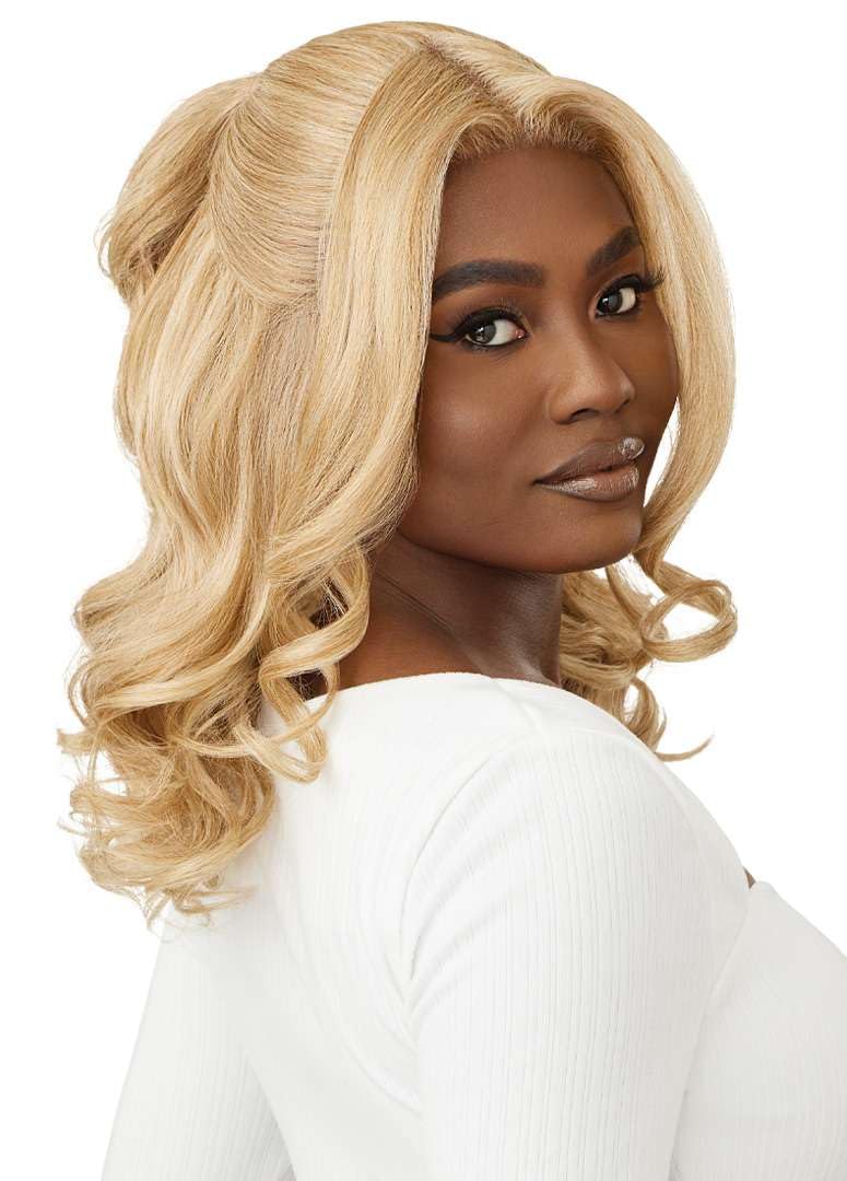 Outre Lace Front Wig - Perfect Hair Line 13X6 - ReevaWig (DR BROWN SUGAR SWIRL)