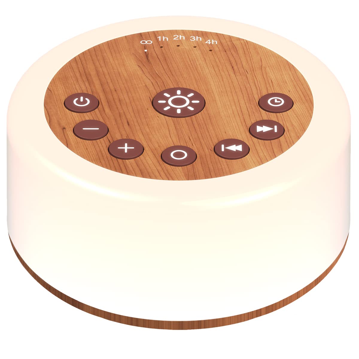 ColourNoise Sound Machine White Noise Machine 12 Colors Night Lights Brown Noise Machine with 30 Soothing Sounds Sleep Sound Machine with 5 Timers Portable for Home Travel and Office