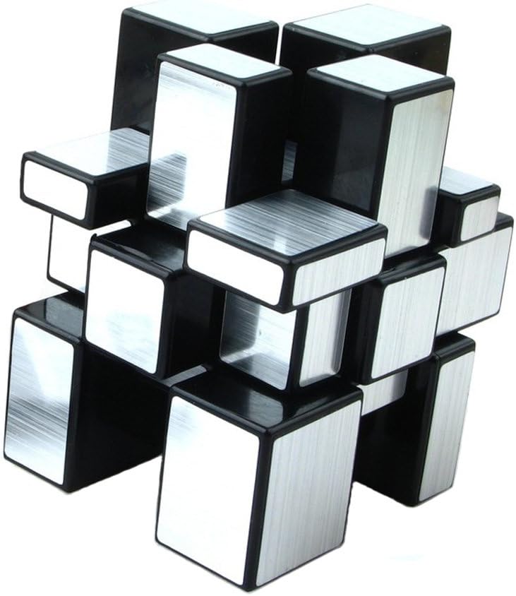 TANCH Mirror Speed Magic Cube 3X3 Puzzle for Children & Adults Kids Silver…