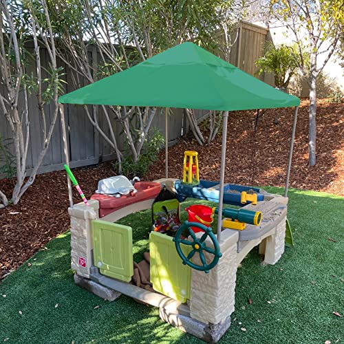 YardJoyliz Upgraded Waterproof All Around Playtime Patio Kitchen Replacement Canopy for Step2 BBQ Center Shaded Outdoor Ki...