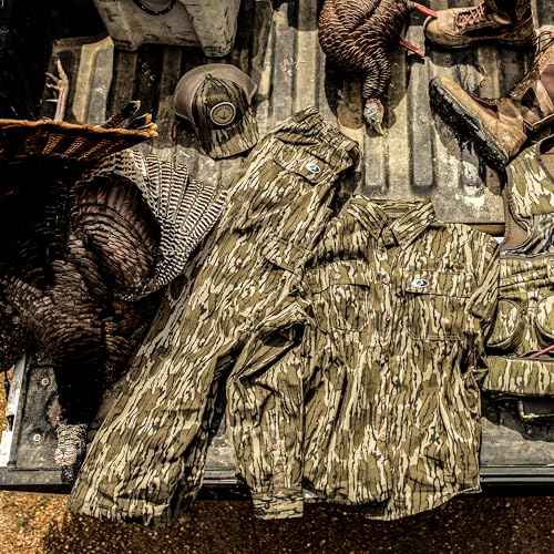 Mossy Oak Mid-Weight Chamois Camo Hunting Pants for Men